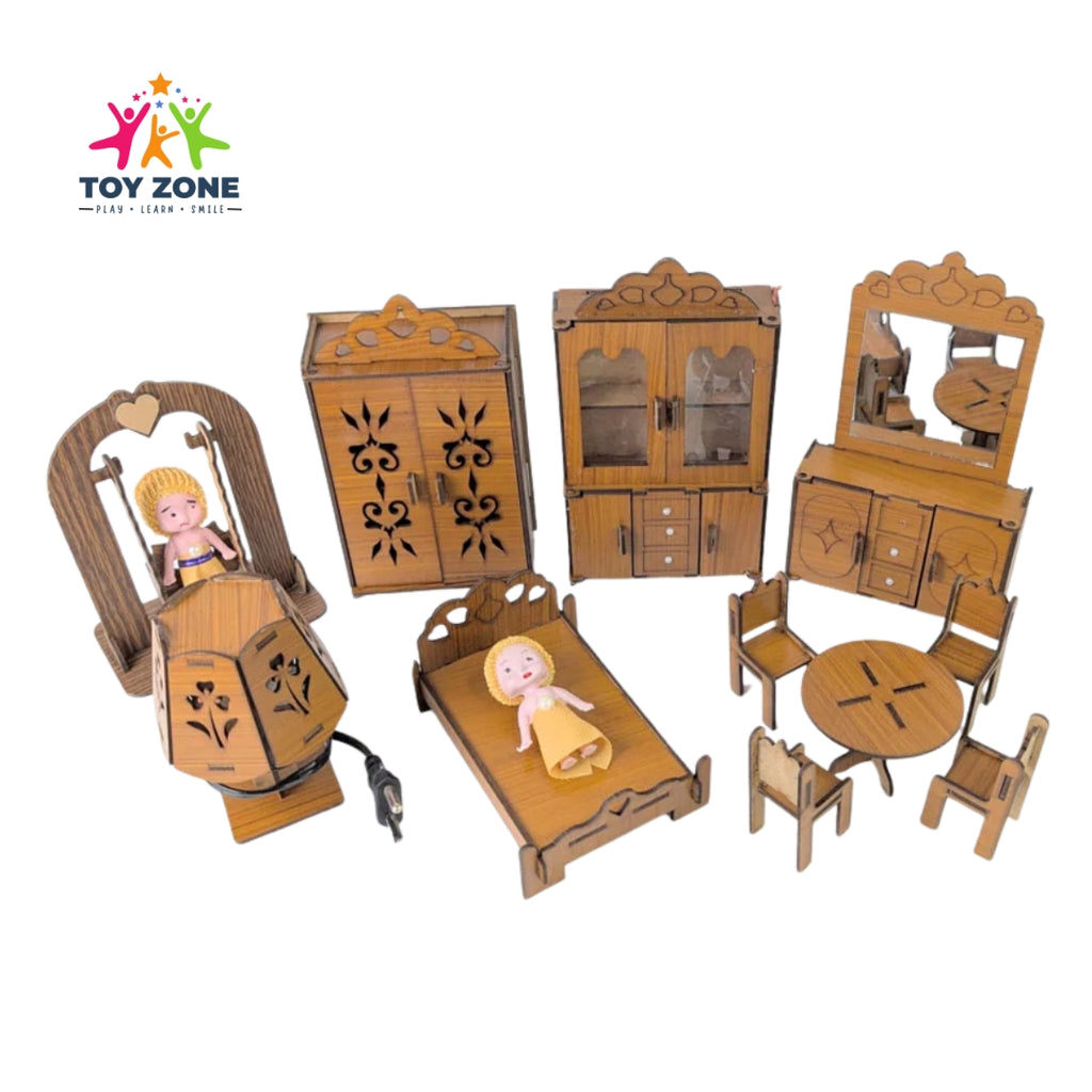 Doll Bedroom Furniture Set | kids toy